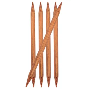 Knit Pro - Double Pointed Knitting Needles - 15cm DPN's - Ginger - 8mm