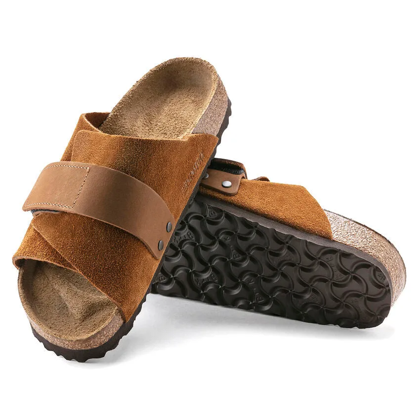Kyoto Men - Mink Nubuck and Suede Leather||Kyoto pour hommes - Nubuck et suède vison