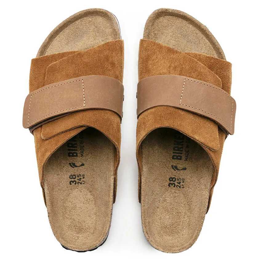 Kyoto Men - Mink Nubuck and Suede Leather||Kyoto pour hommes - Nubuck et suède vison