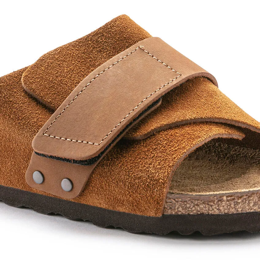 Kyoto Men - Mink Nubuck and Suede Leather||Kyoto pour hommes - Nubuck et suède vison