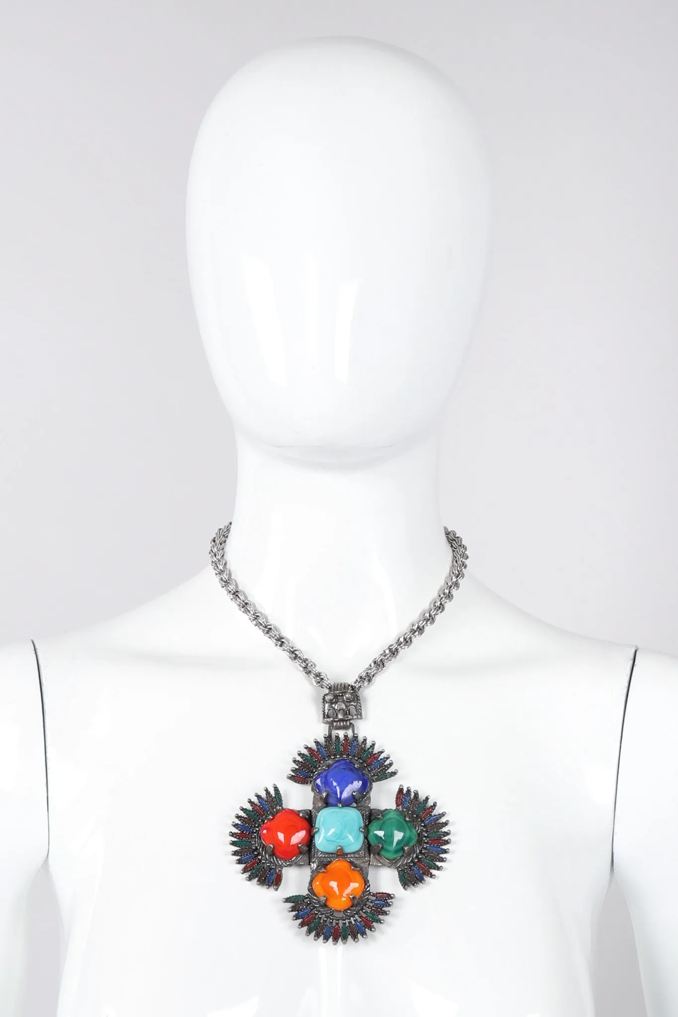 Larry Vrba Mayan Medallion Pendant