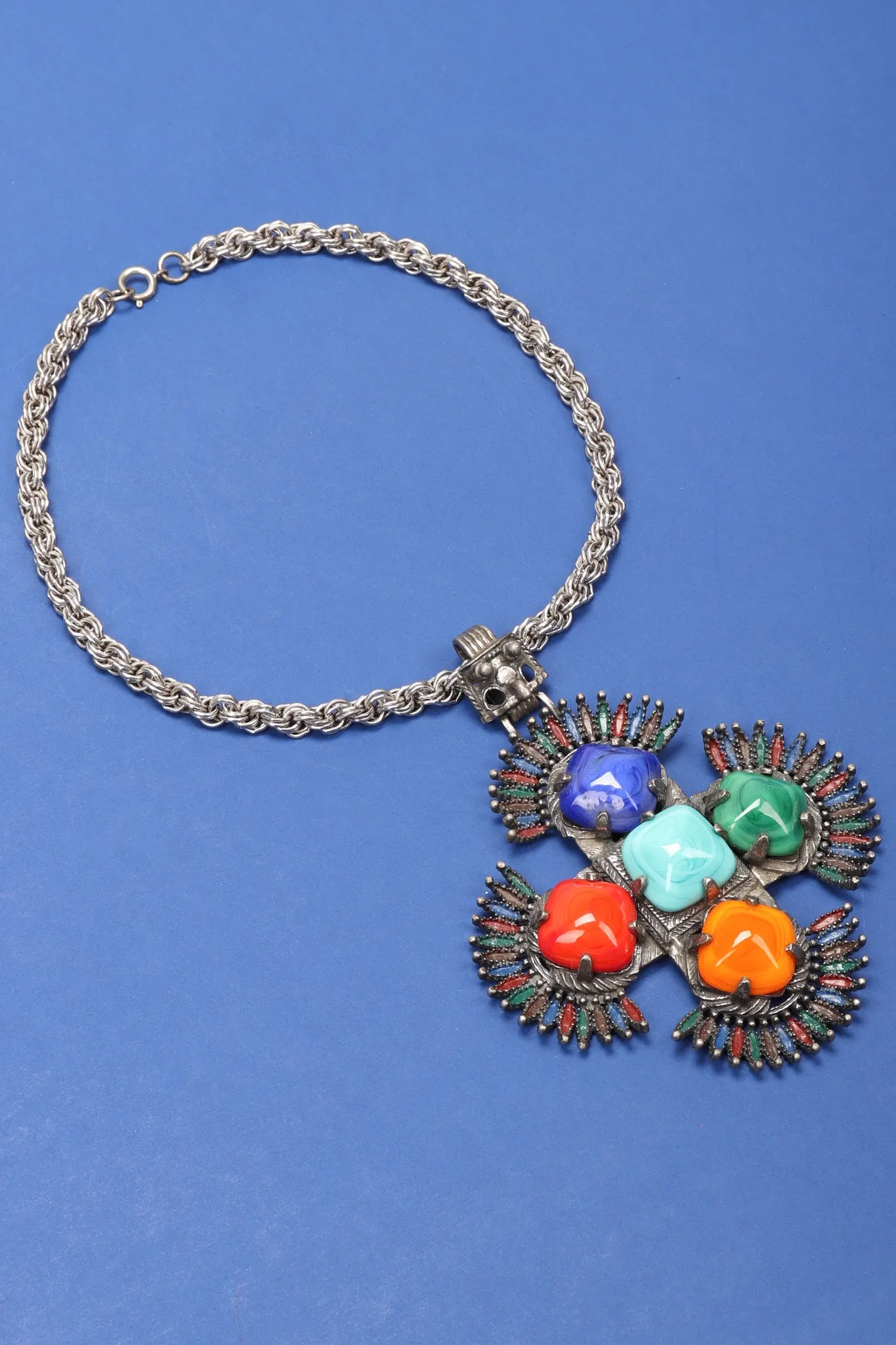 Larry Vrba Mayan Medallion Pendant