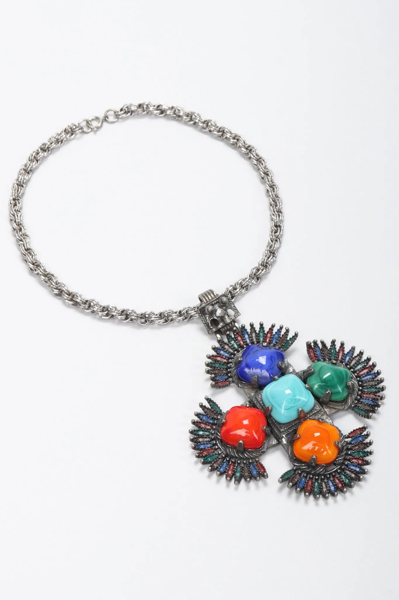 Larry Vrba Mayan Medallion Pendant
