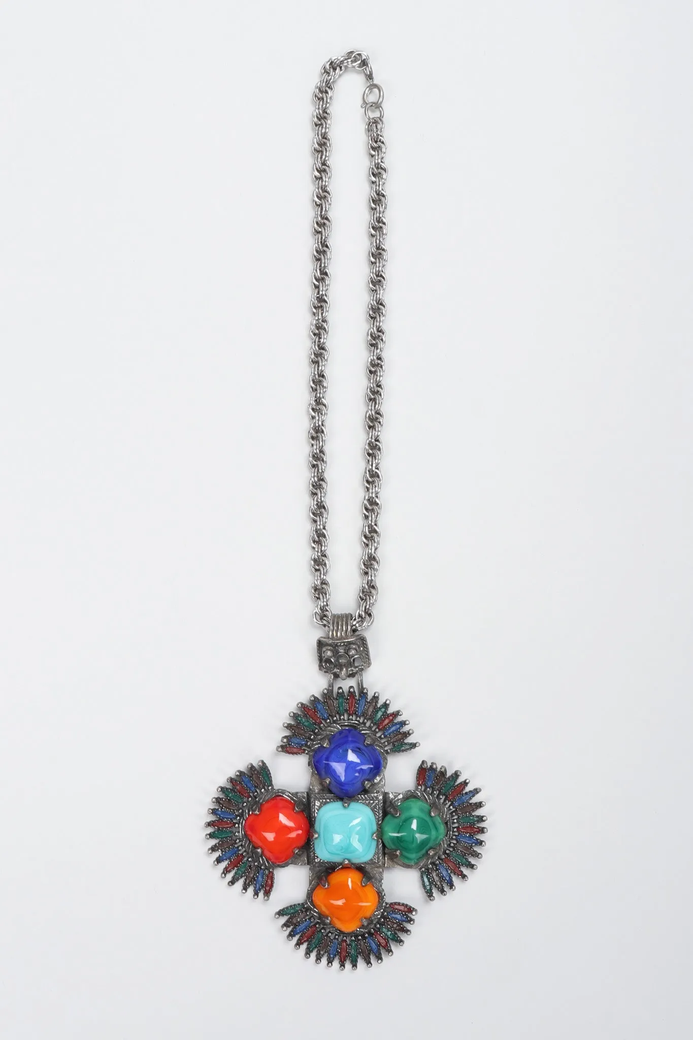 Larry Vrba Mayan Medallion Pendant