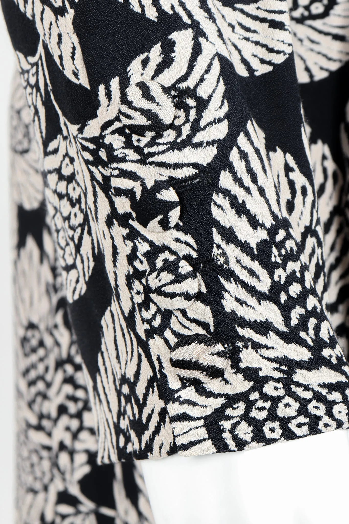 Leaf Print Jacket, Tank & Pant Ensemble