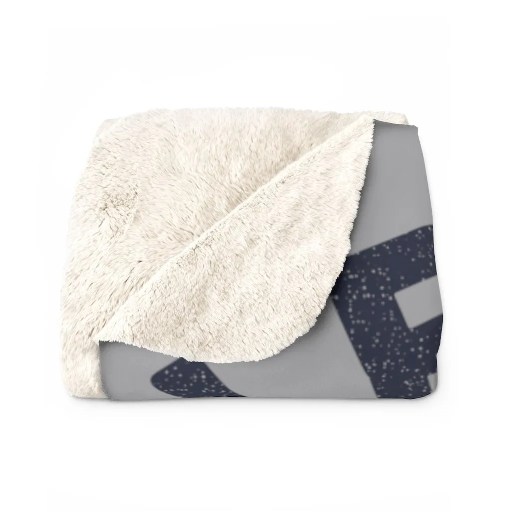 Let's Go Boston Hometown Sherpa Fleece Blanket