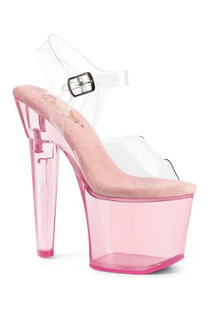 LOVESICK-708T Clear Vinyl Sandal