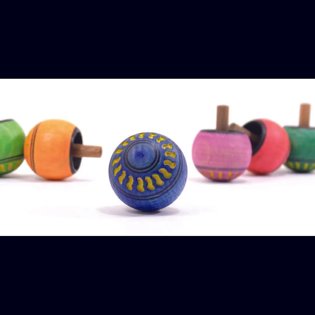 Mader Upside-Down Arabesk Spinning Top in a Box - Assorted Colours
