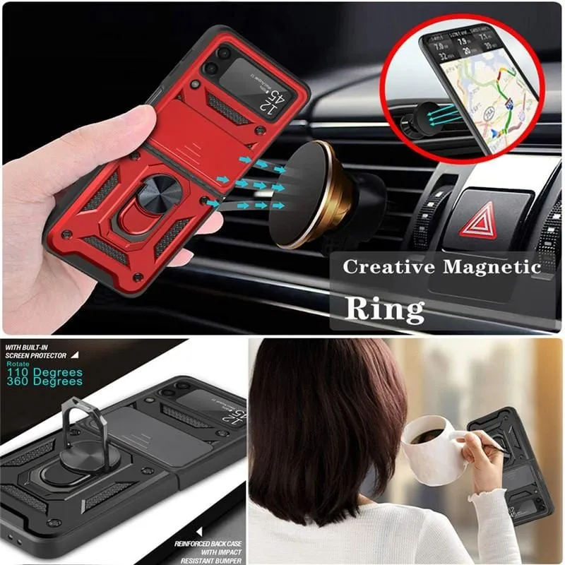 Magnetic Shockproof Case For Samsung Z FLIP