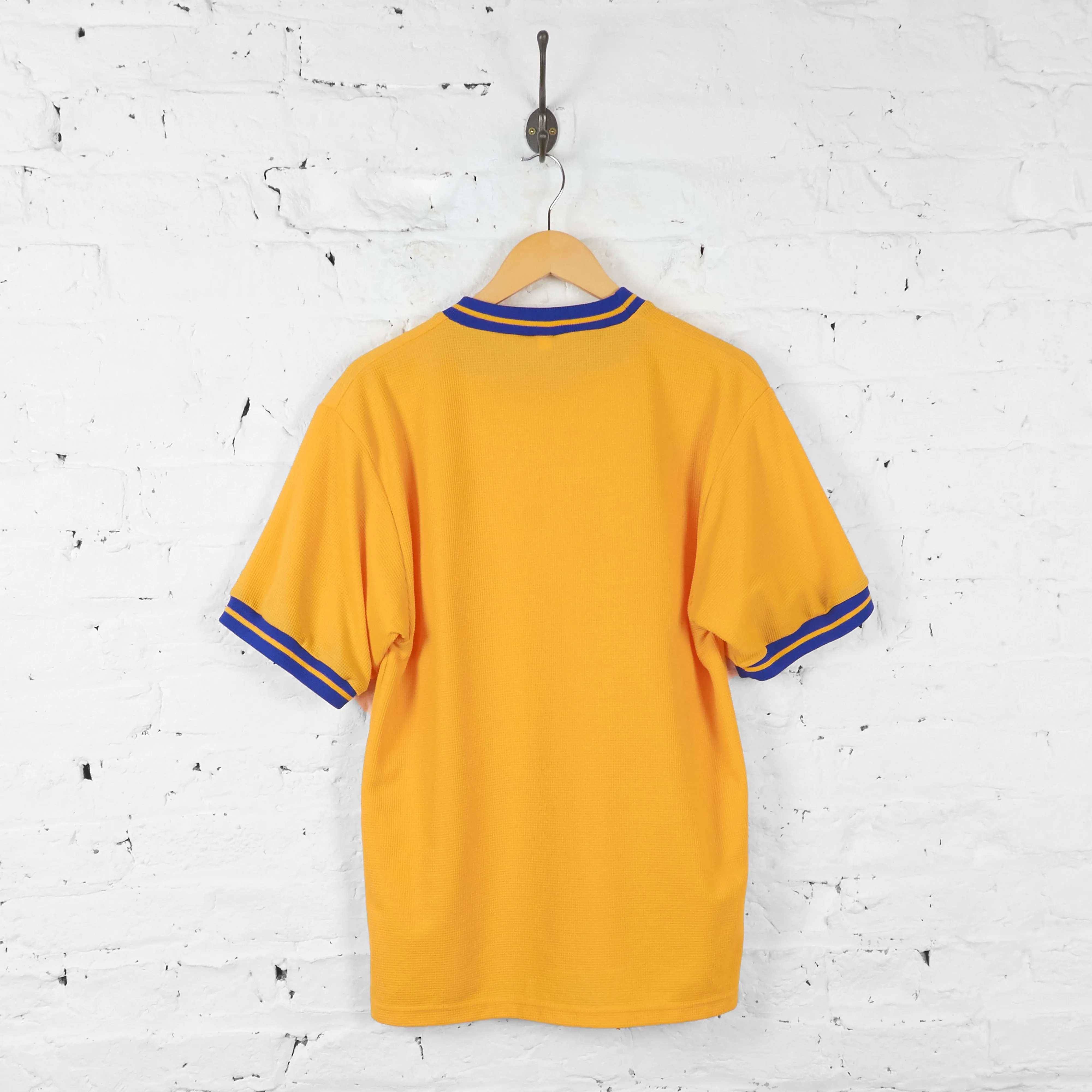 Mansfield Town 1999 Russell Athletic Home Football Shirt - Yellow - M