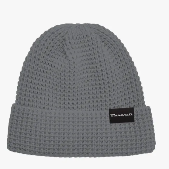 Maserati Waffle Knit Beanie