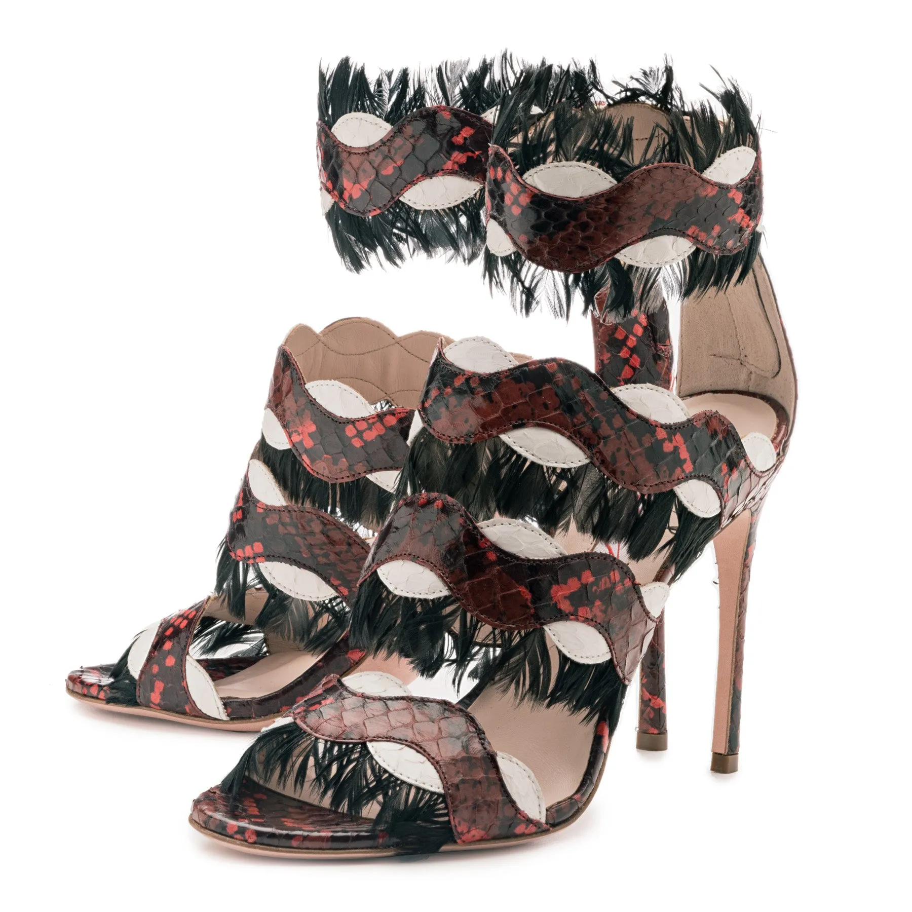 Masque Snake Sandals