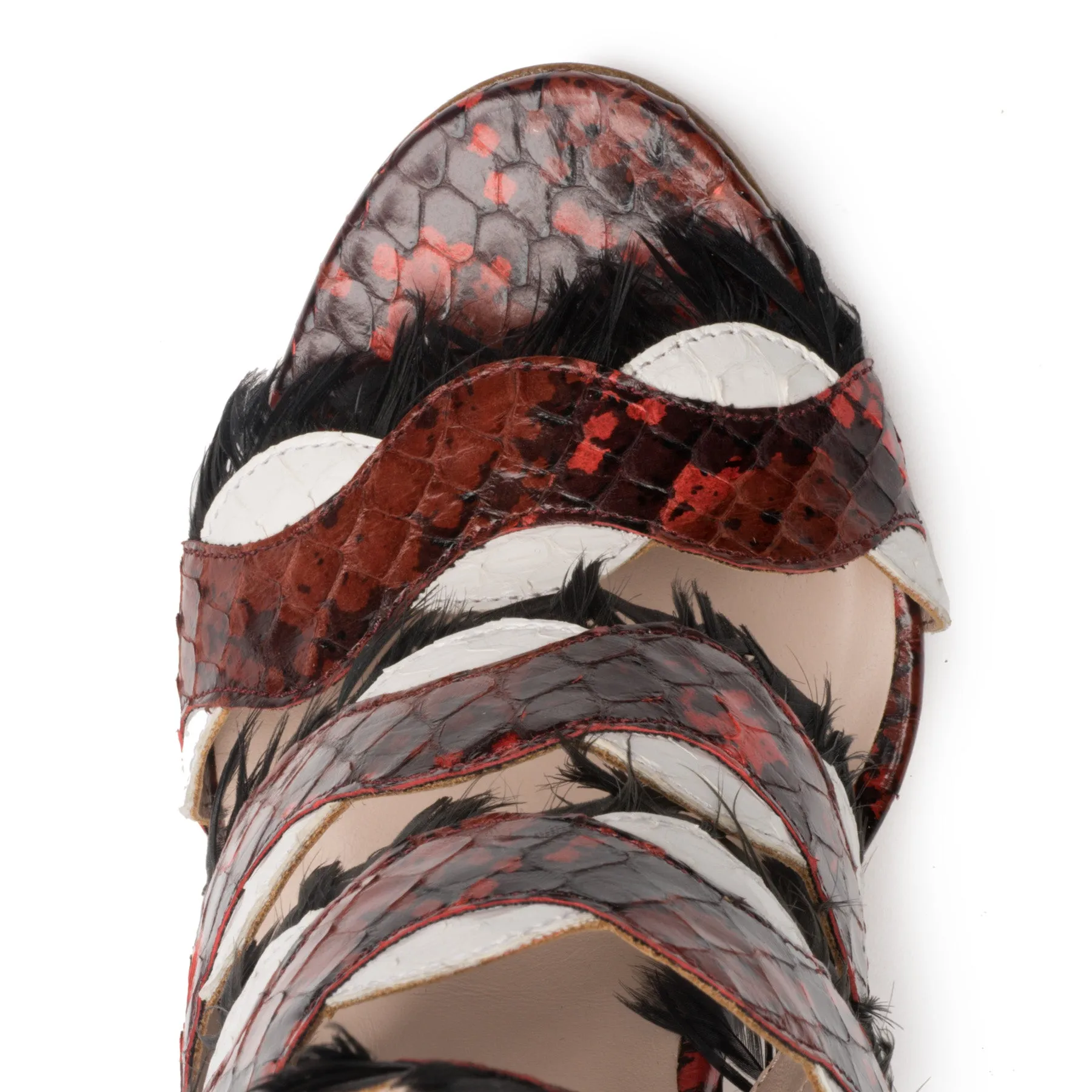 Masque Snake Sandals