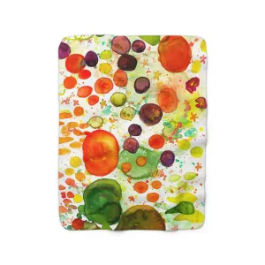 Max's Veggie Garden - Sherpa Blanket