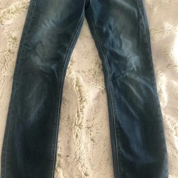 McGuire Newton Skinny in Oceana, raw hem
