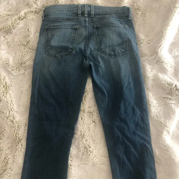 McGuire Newton Skinny in Oceana, raw hem