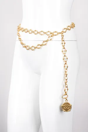 Medallion Link Chain Belt