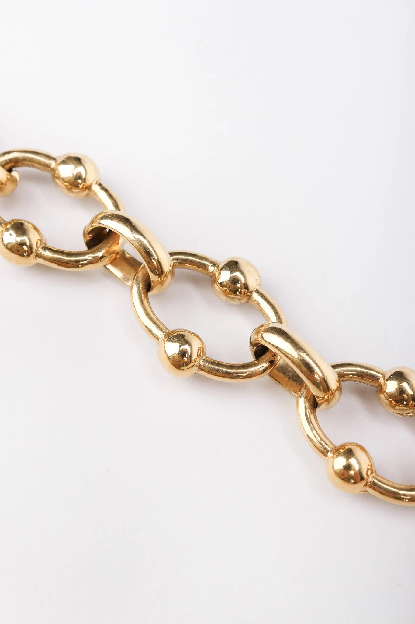 Medallion Link Chain Belt