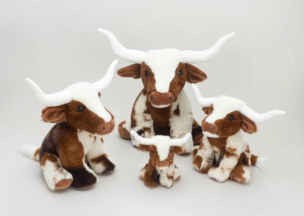 Medium Longhorn Plush Toy