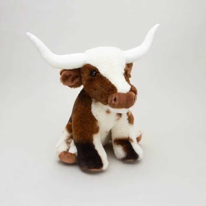 Medium Longhorn Plush Toy