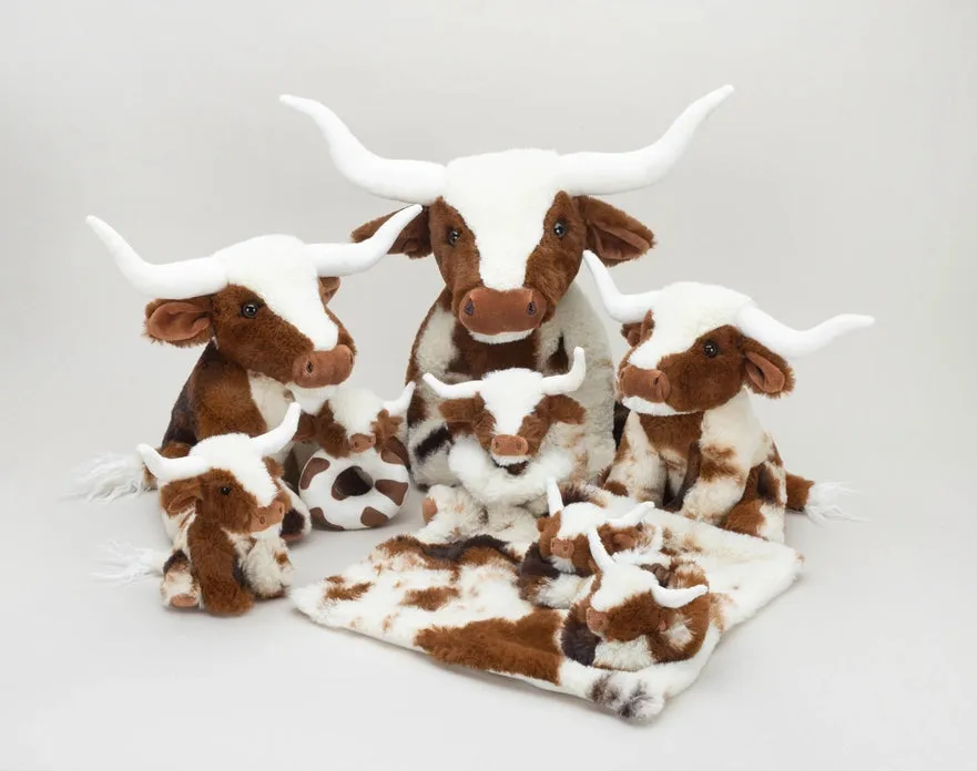 Medium Longhorn Plush Toy