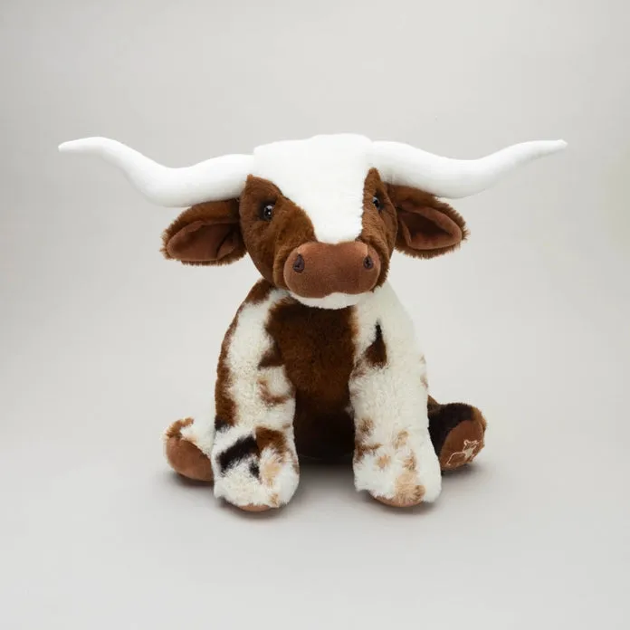 Medium Longhorn Plush Toy