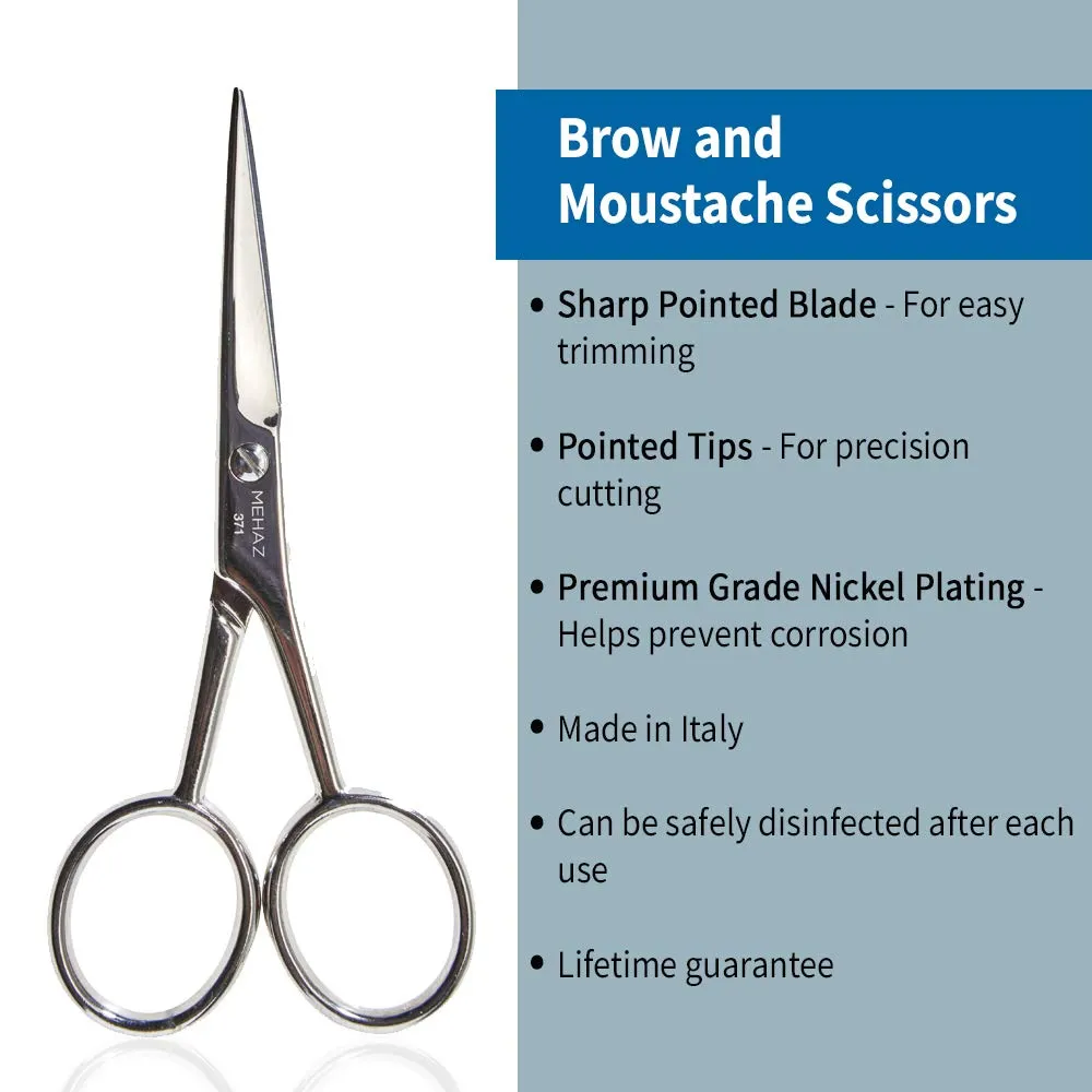 Mehaz MS371 - Eyebrow & Mustache Scissors