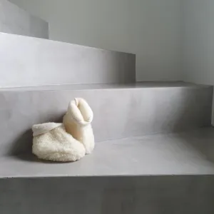 Milk Pure Wool Baby Booties