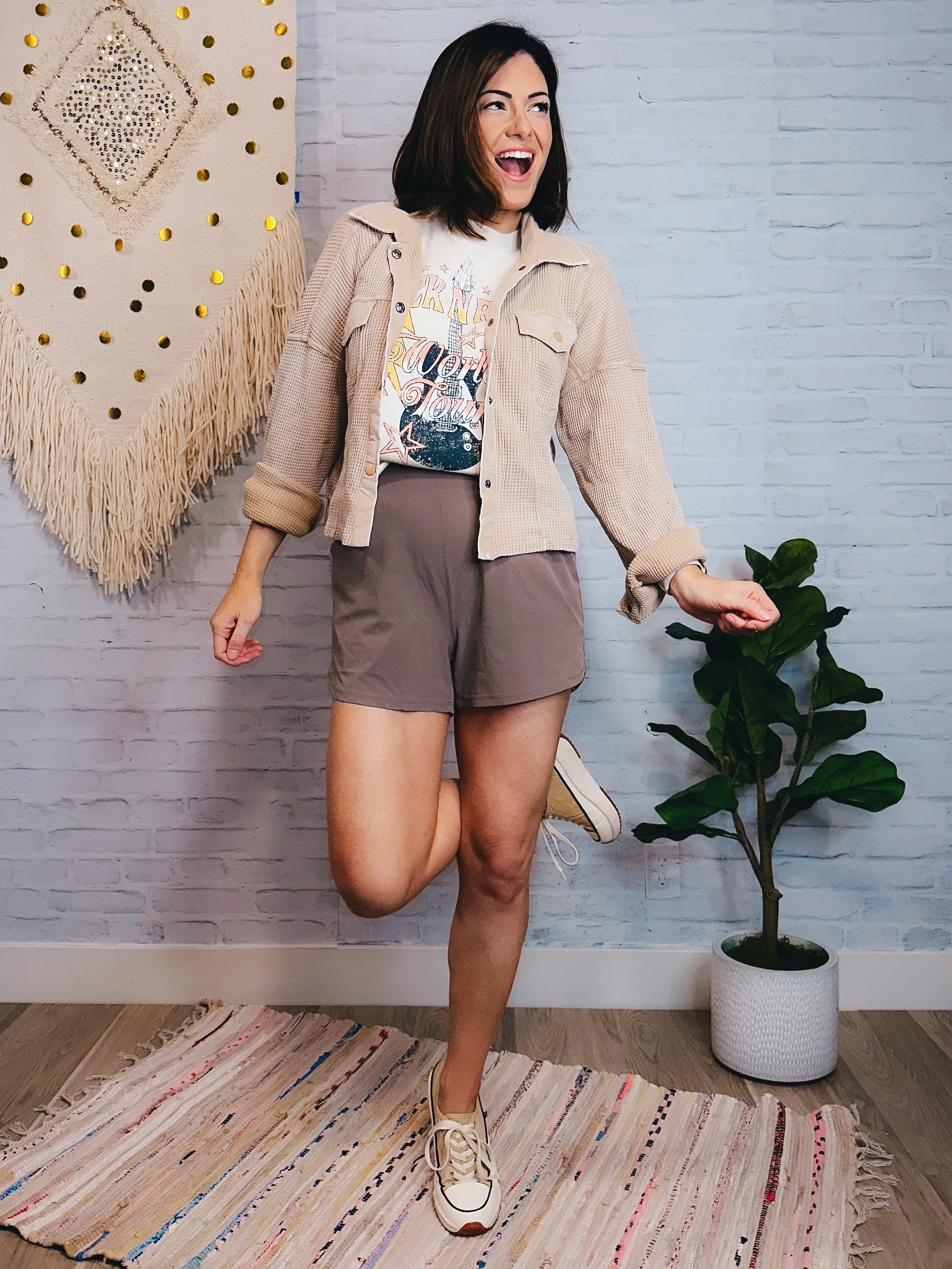 Mineral Waffle Jacket