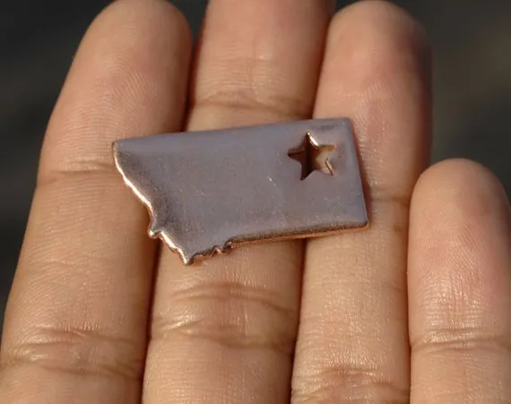 Montana - USA State Blanks - Small with Cutouts