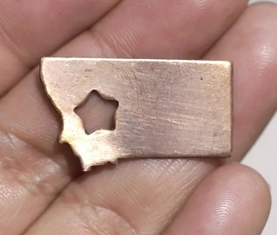 Montana - USA State Blanks - Small with Cutouts