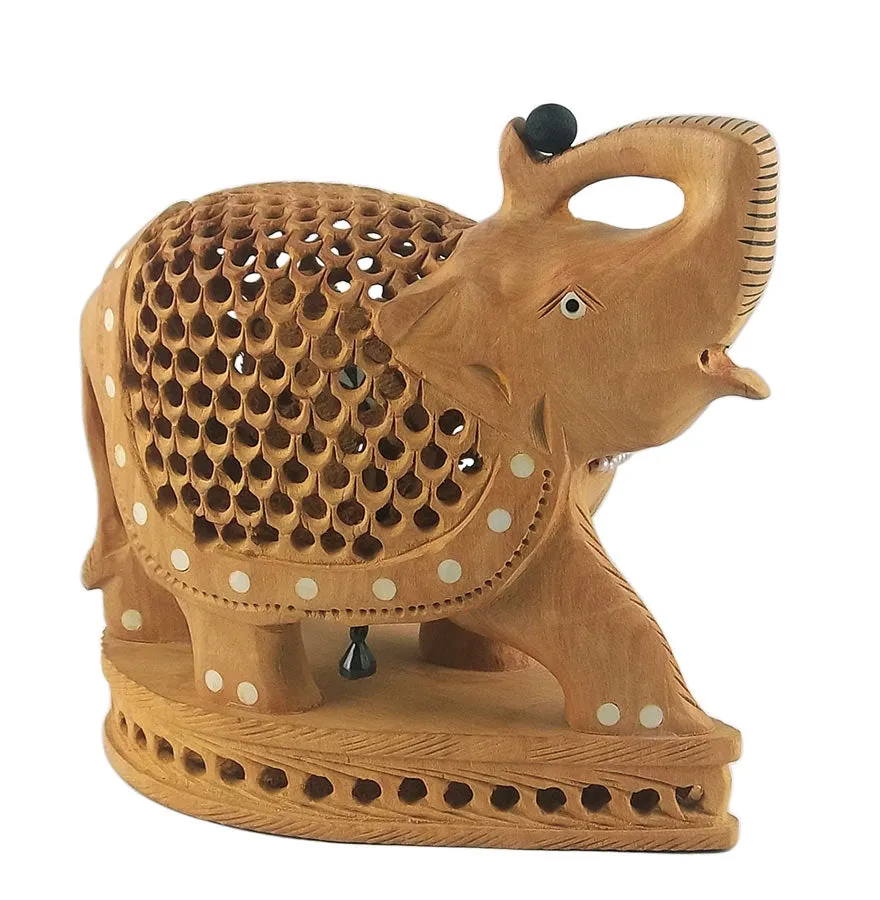 Mother Elephant Statue with Baby Elephant inside