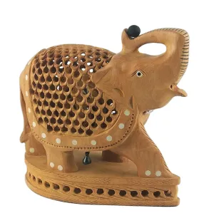Mother Elephant Statue with Baby Elephant inside