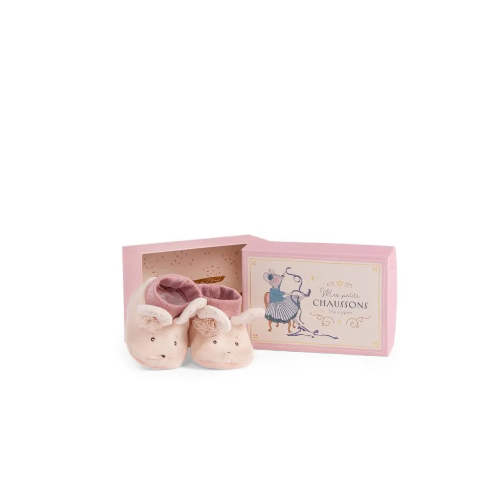 Moulin Roty Petite ecole de danse - Mouse Slippers