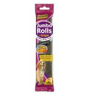 Munch Crunch Jumbo Rolls With Tripe 2pk