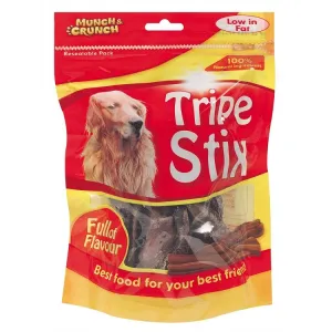 Munch Crunch Tripe Stix Dog Snack (100g)