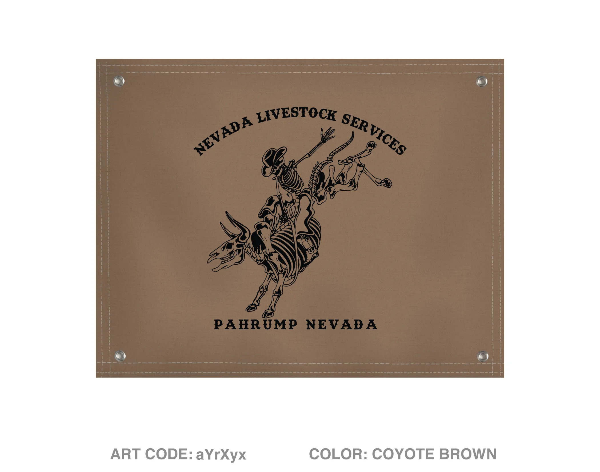Nevada Livestock Services LLC Banner Flag - aYrXyx