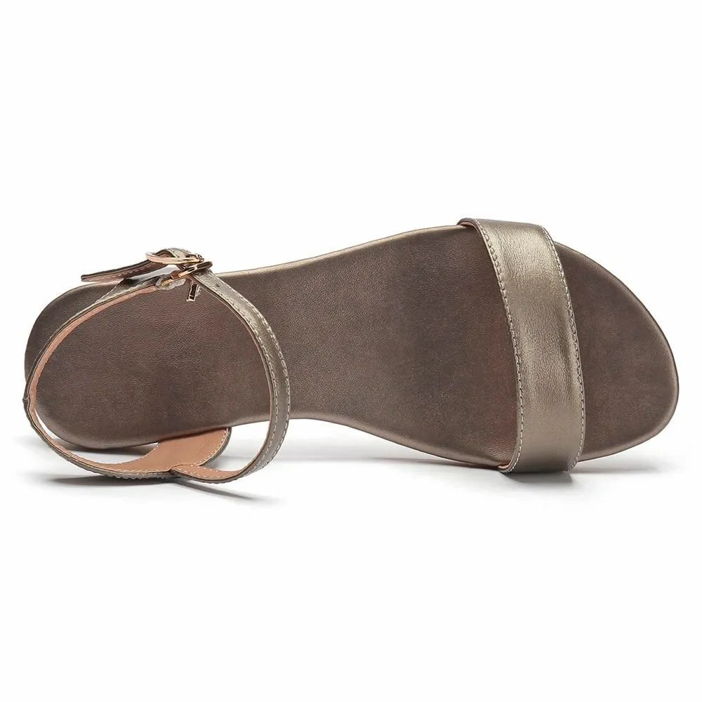 New genuine leather sandals women shoes