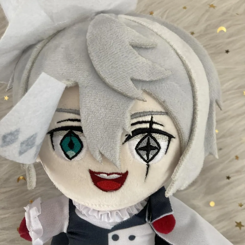 NEW KWJTOY Bungo Stray Dogs Plushies Chuuya Nakahara/Ranpo Edogawa/Dazai Osamu/Sigma Nikolai Gogol Plush Anime BSD Plush (Nikolai Gogol)
