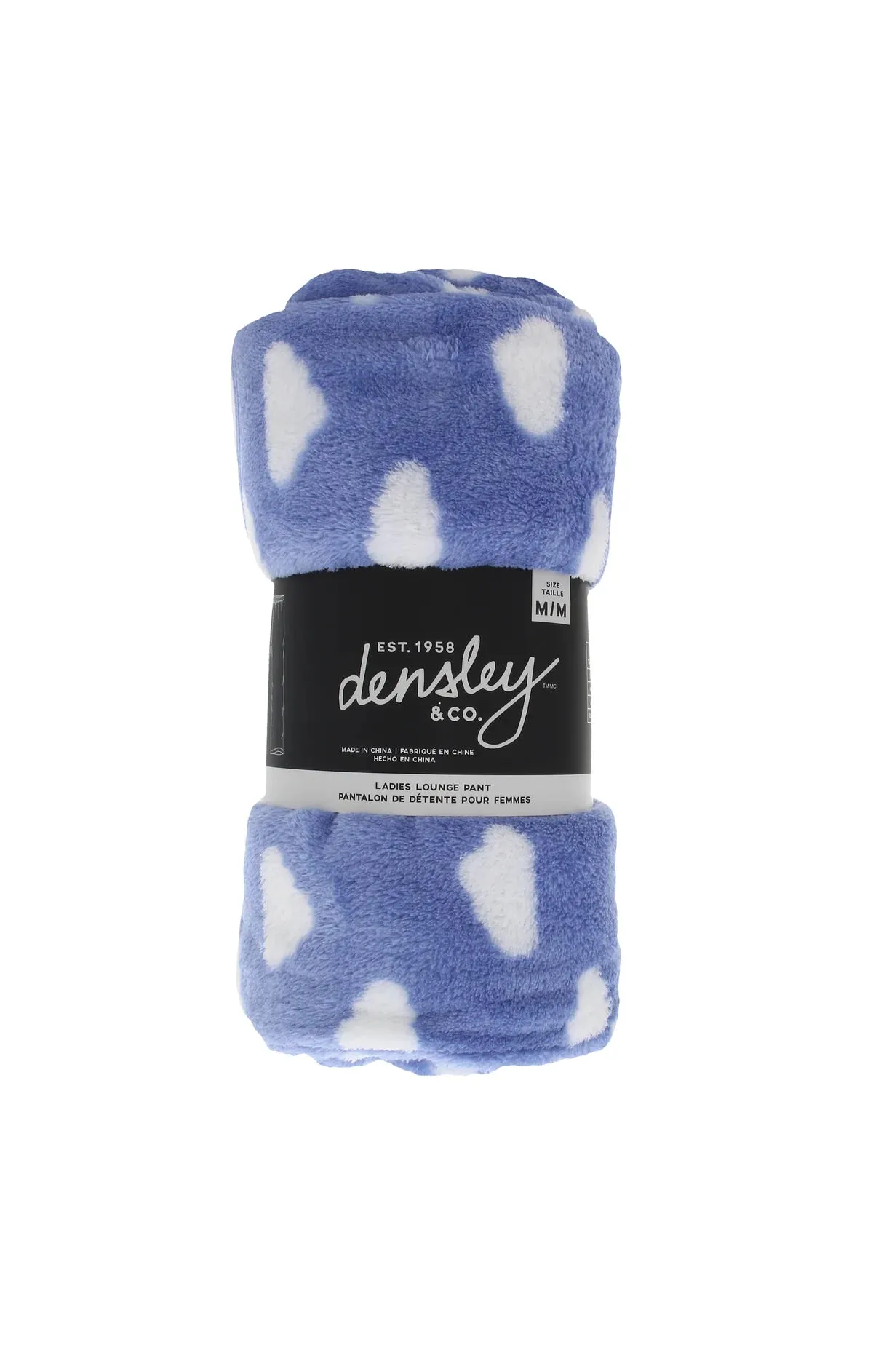 New Women's Cloud Plush Pajama Pants by Densley & Co. Sz M! Ultra Cozy!!