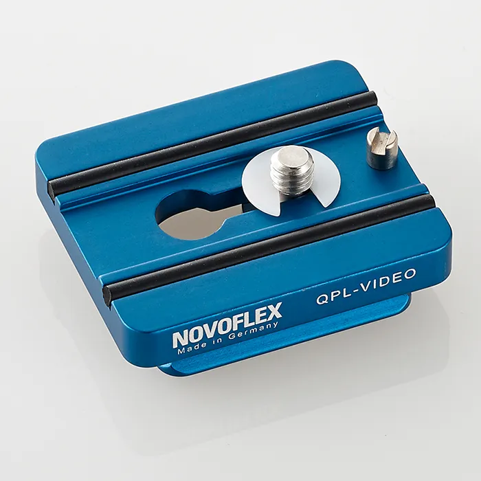 NOVOFLEX QPL-VIDEO PLATE WITH VIDEO PIN