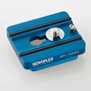 NOVOFLEX QPL-VIDEO PLATE WITH VIDEO PIN