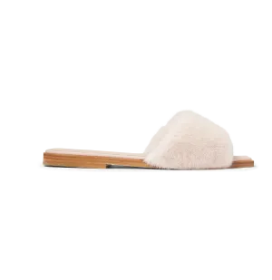 Nude Mink Slides