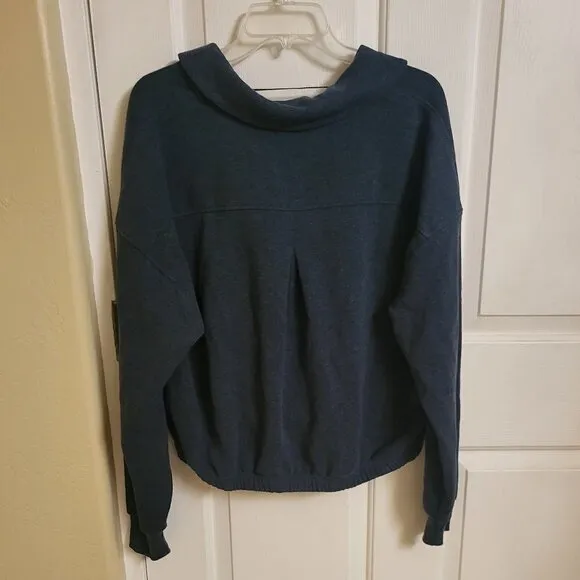 NWT PrAna Cozy Up Michie Top Sweater Dark Sky Heather  Size: Medium