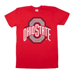 Ohio State Athletic Logo Tee (Red)