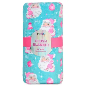 Ol Saint Nick Plush Blanket
