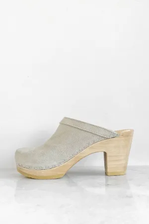Old School High Heel Clog