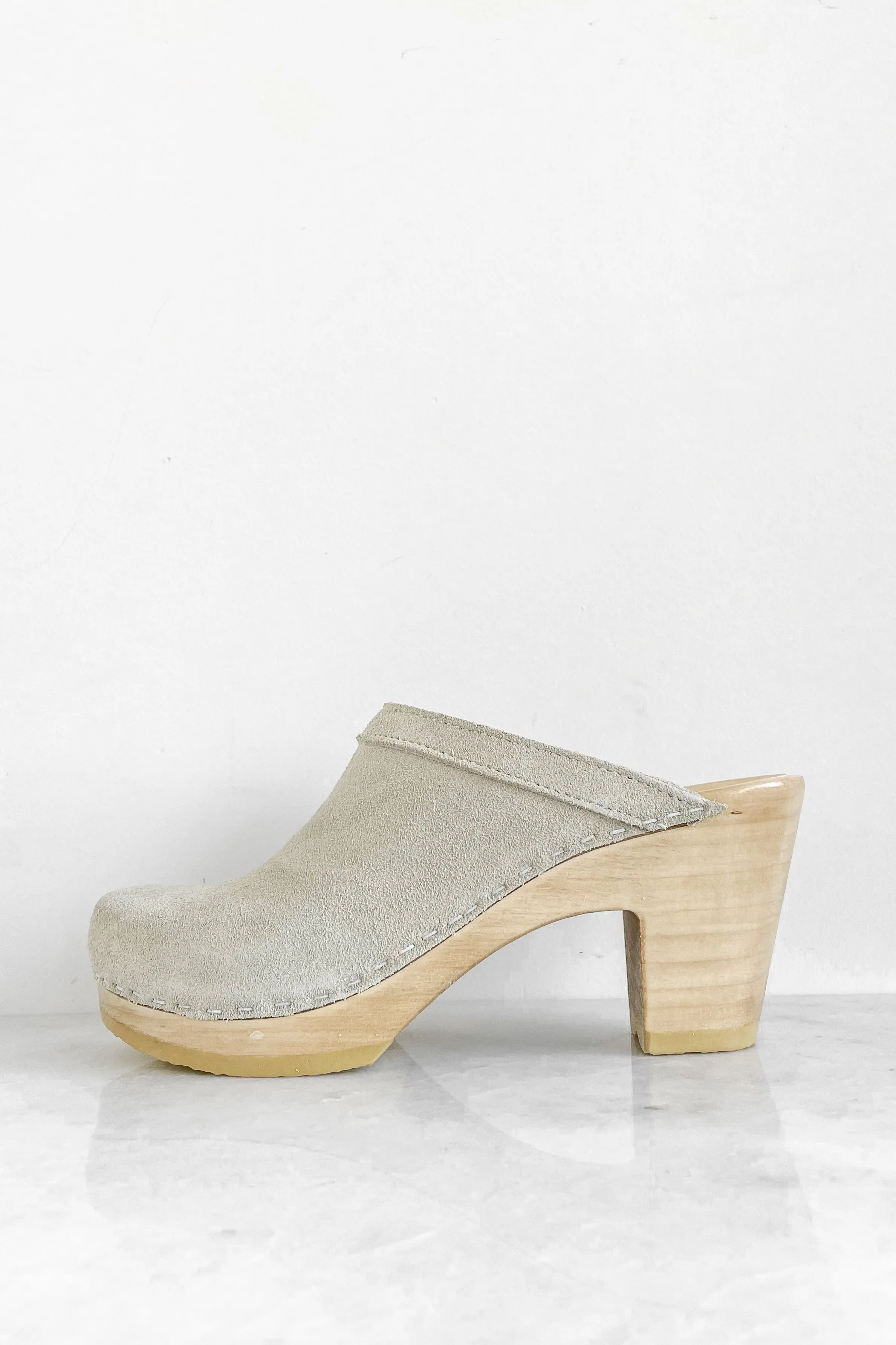 Old School High Heel Clog