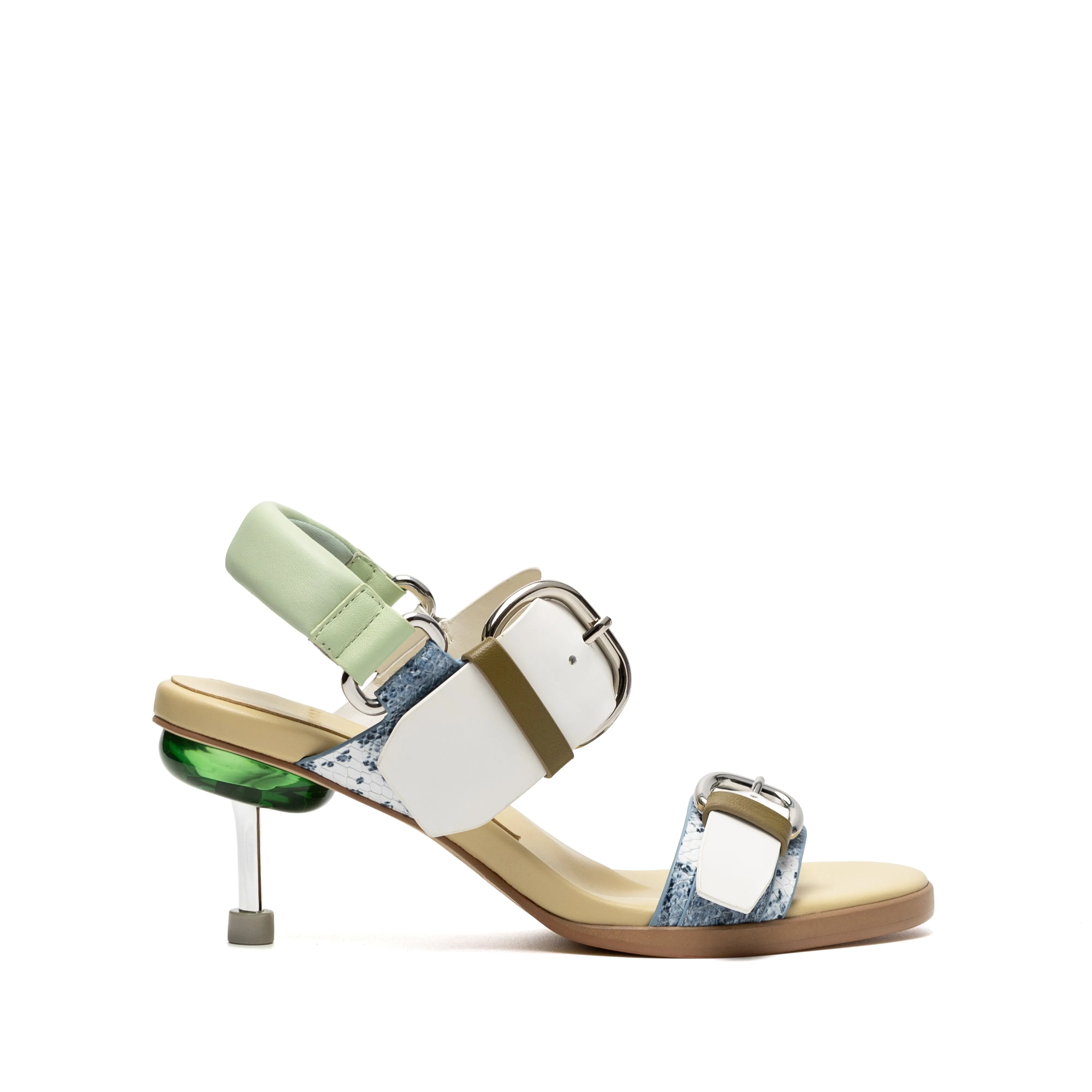 Osha Line Mid Heel in White