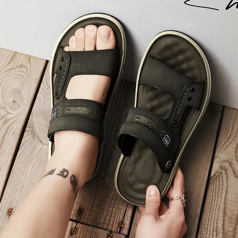 Outdoor Latex Cushioned Buckle Sandals